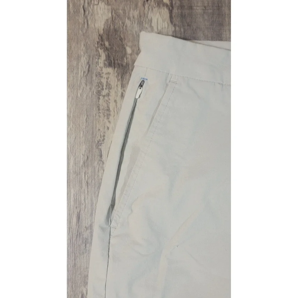 Vineyard Vines On The Go Men 38 Beige Cream Nylon Stretch OTG Shorts - Picture 5 of 12